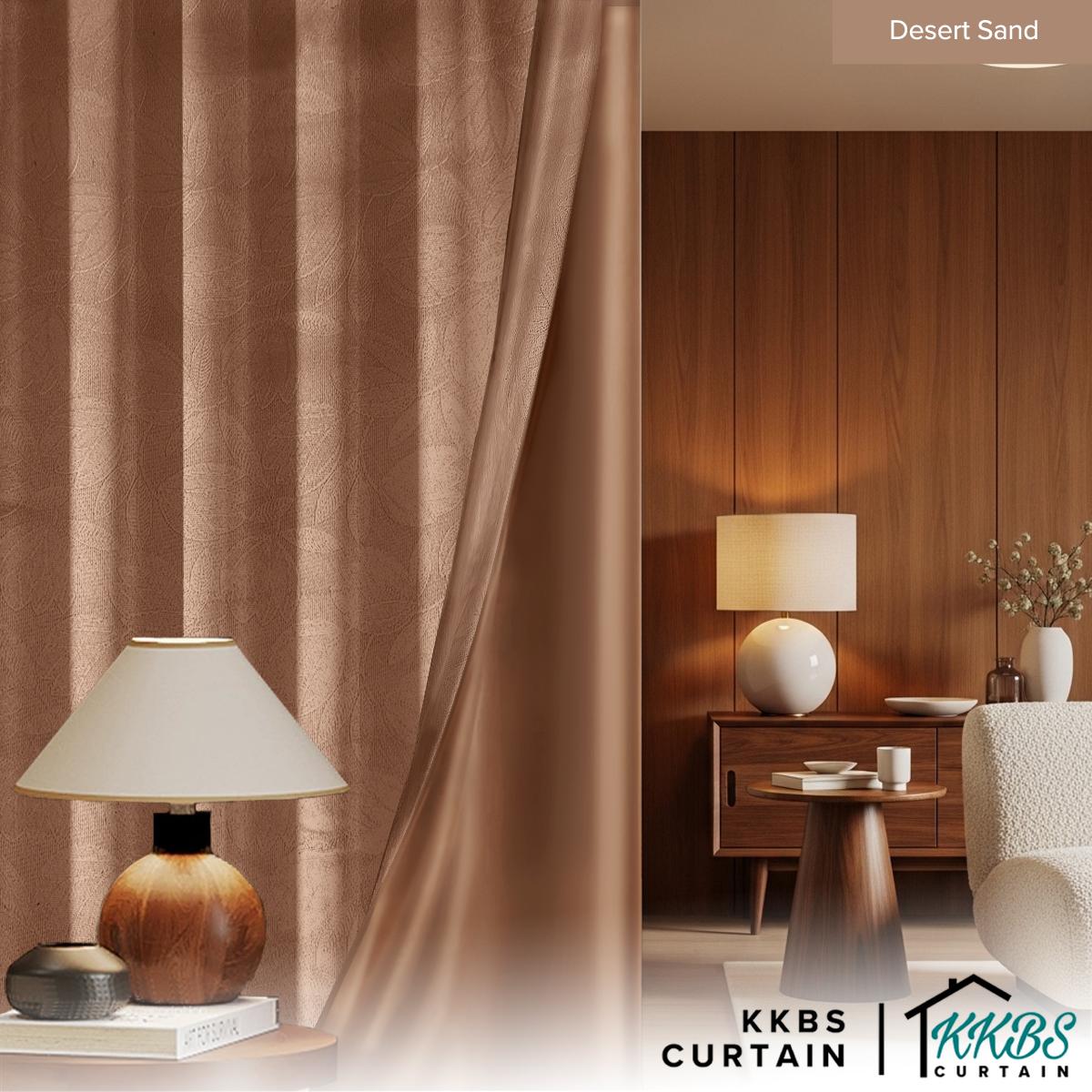 Miranda 90-98% Blackout Curtain Ready Made Hook & Eyelet - Extra Width