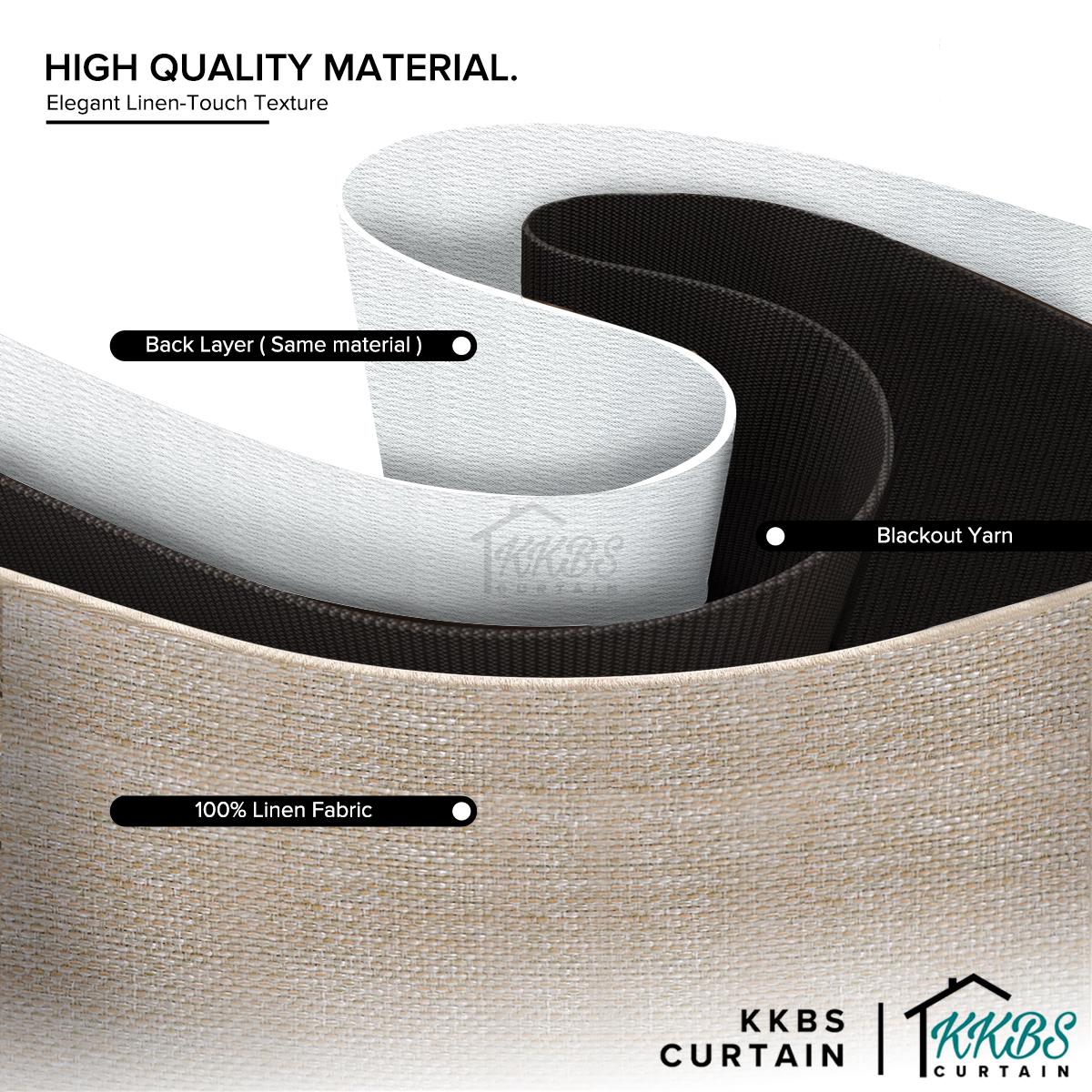 Takumi 95%+ Blackout Ready Made Curtain Hook & Eyelet Standard Width