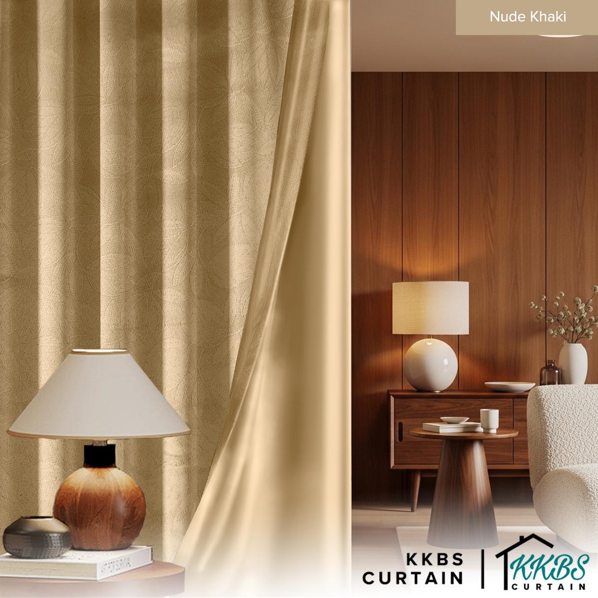 Miranda 90-98% Blackout Curtain Ready Made Hook & Eyelet - Extra Width