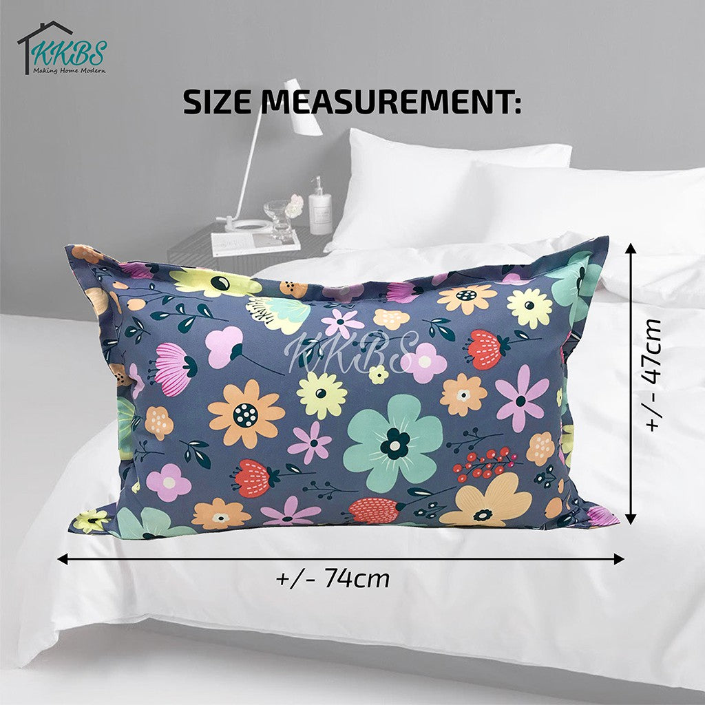 Cashmerey Pillow Case Cashmere Cotton With Pattern