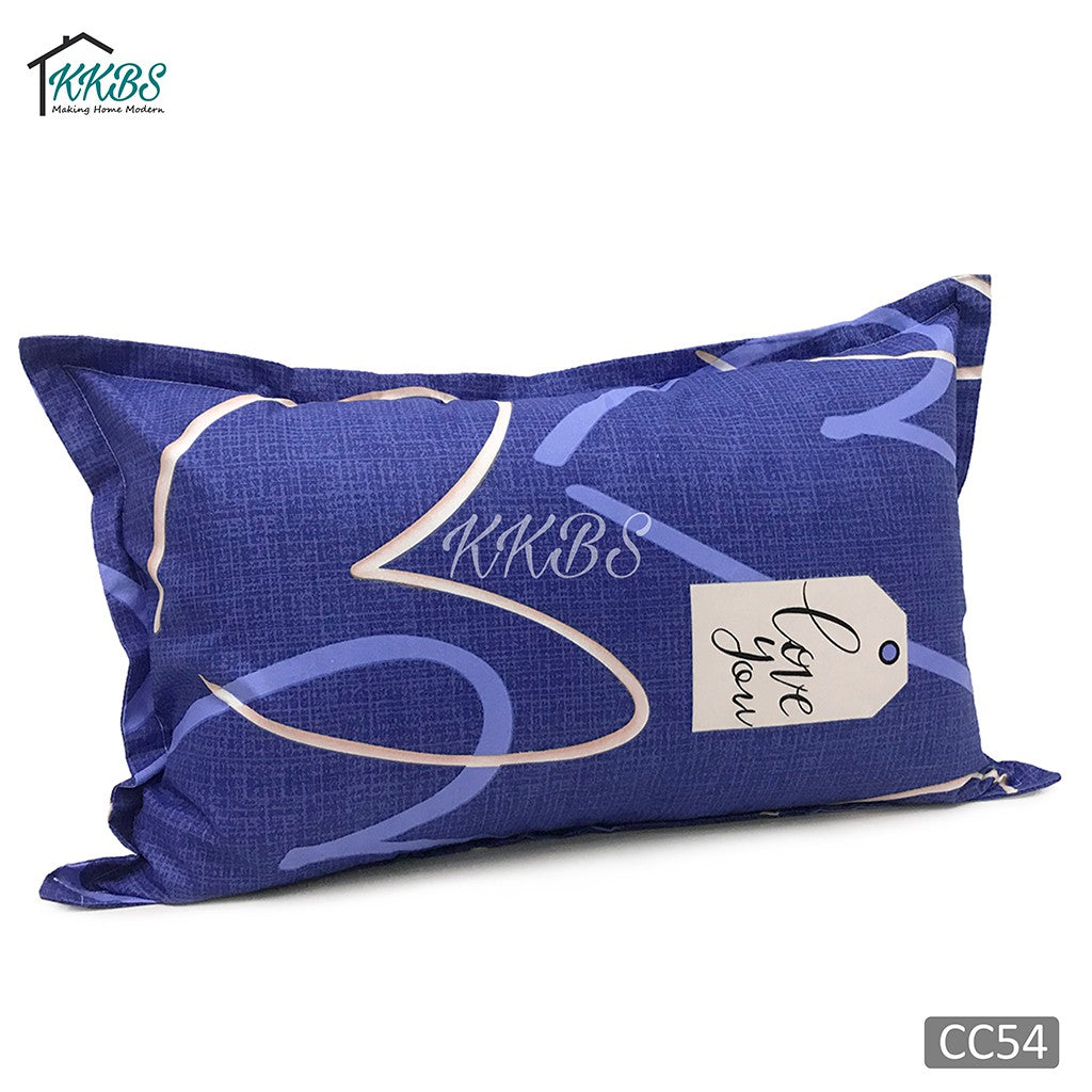 Cashmerey Pillow Case Cashmere Cotton With Pattern