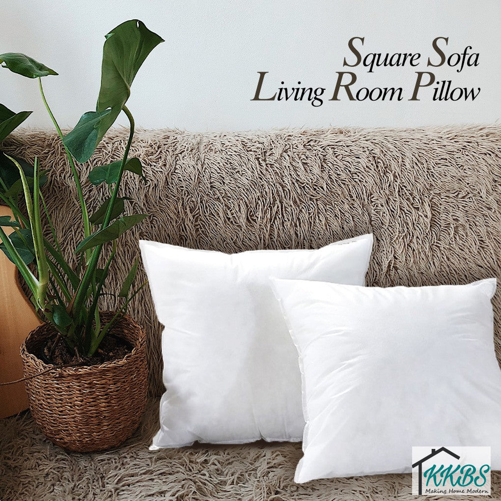 43 x 43cm PP Fibre Throw Pillow/ Square Sofa Living Room Pillow