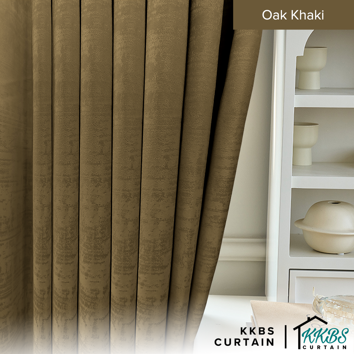 Jorica 85-95% Blackout Curtain Ready Made Standard Width