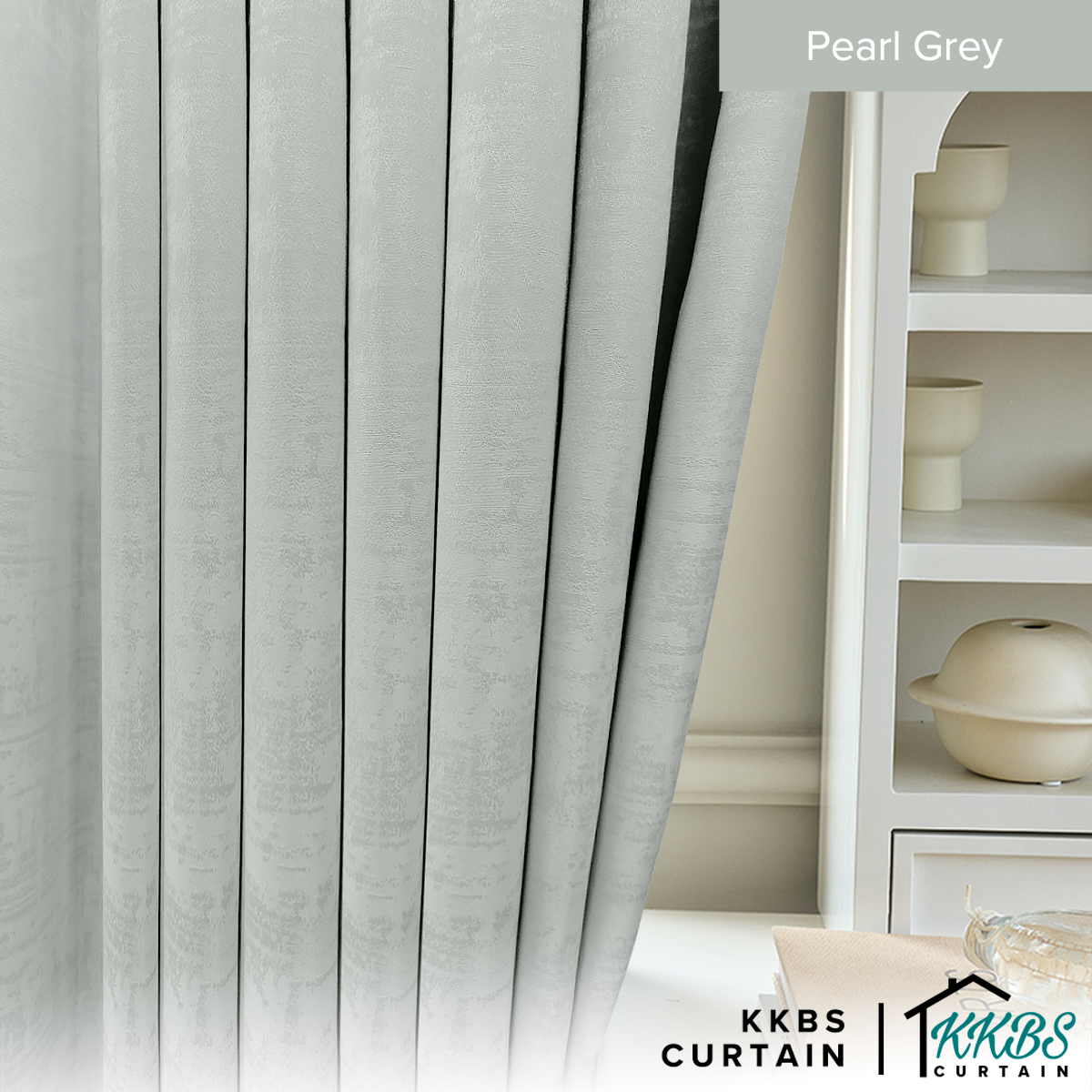 Jorica 85-95% Blackout Curtain Ready Made Standard Width