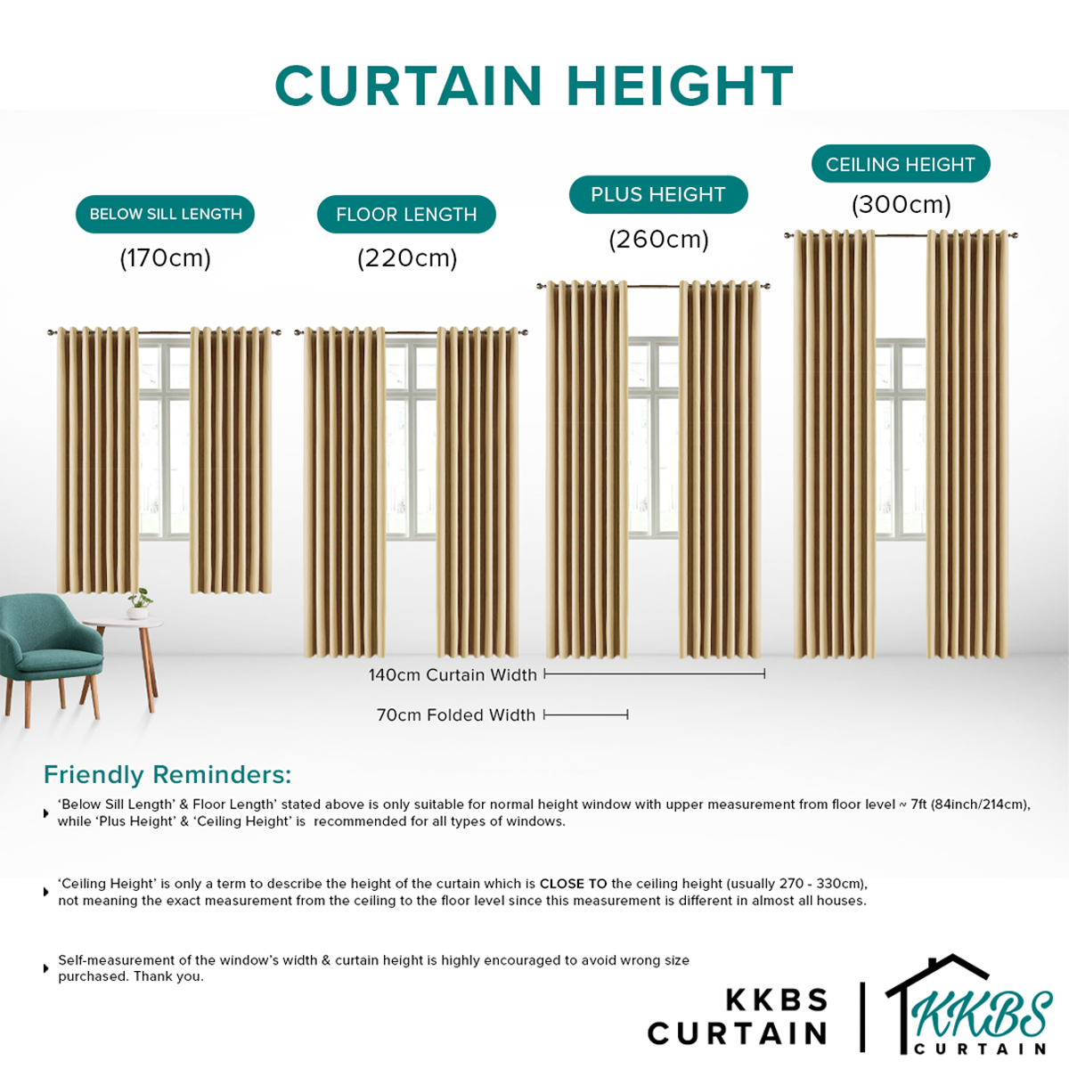 Jorica 85-95% Blackout Curtain Ready Made Extra Width