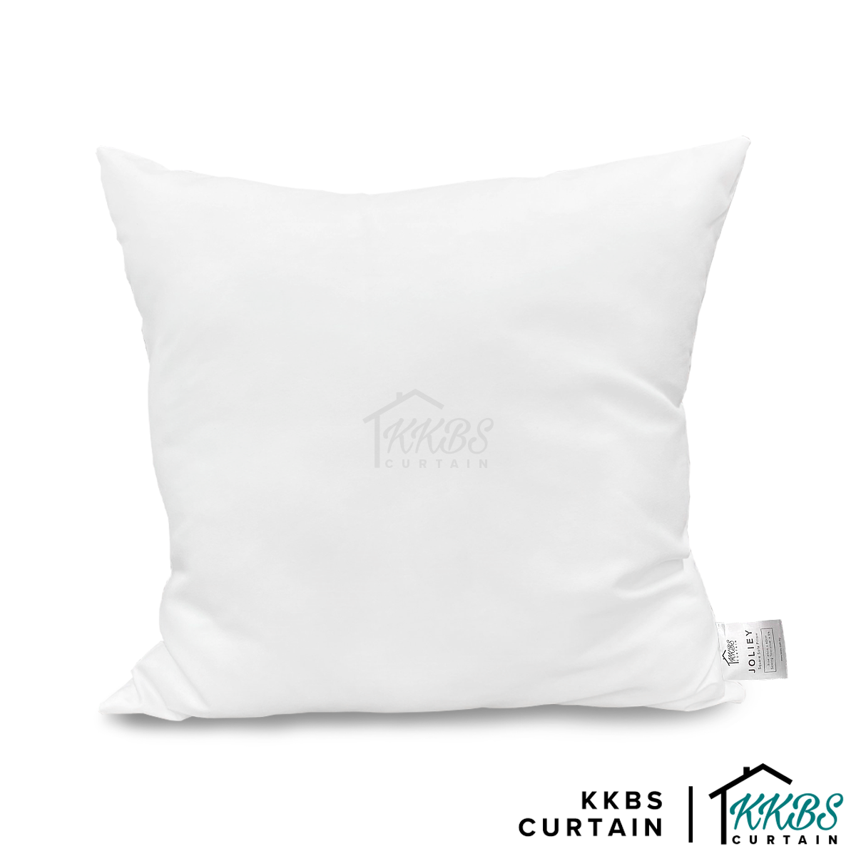 Joliey Square Sofa Pillow White Inner Cushion Throw Pillow