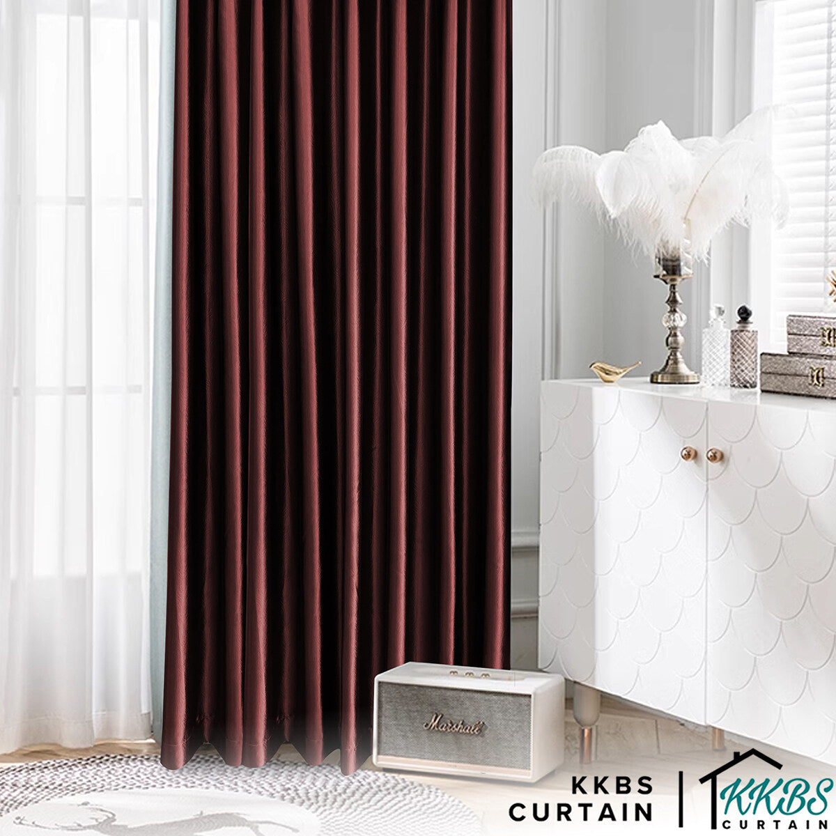 Rehana Blackout Curtain Custom Made
