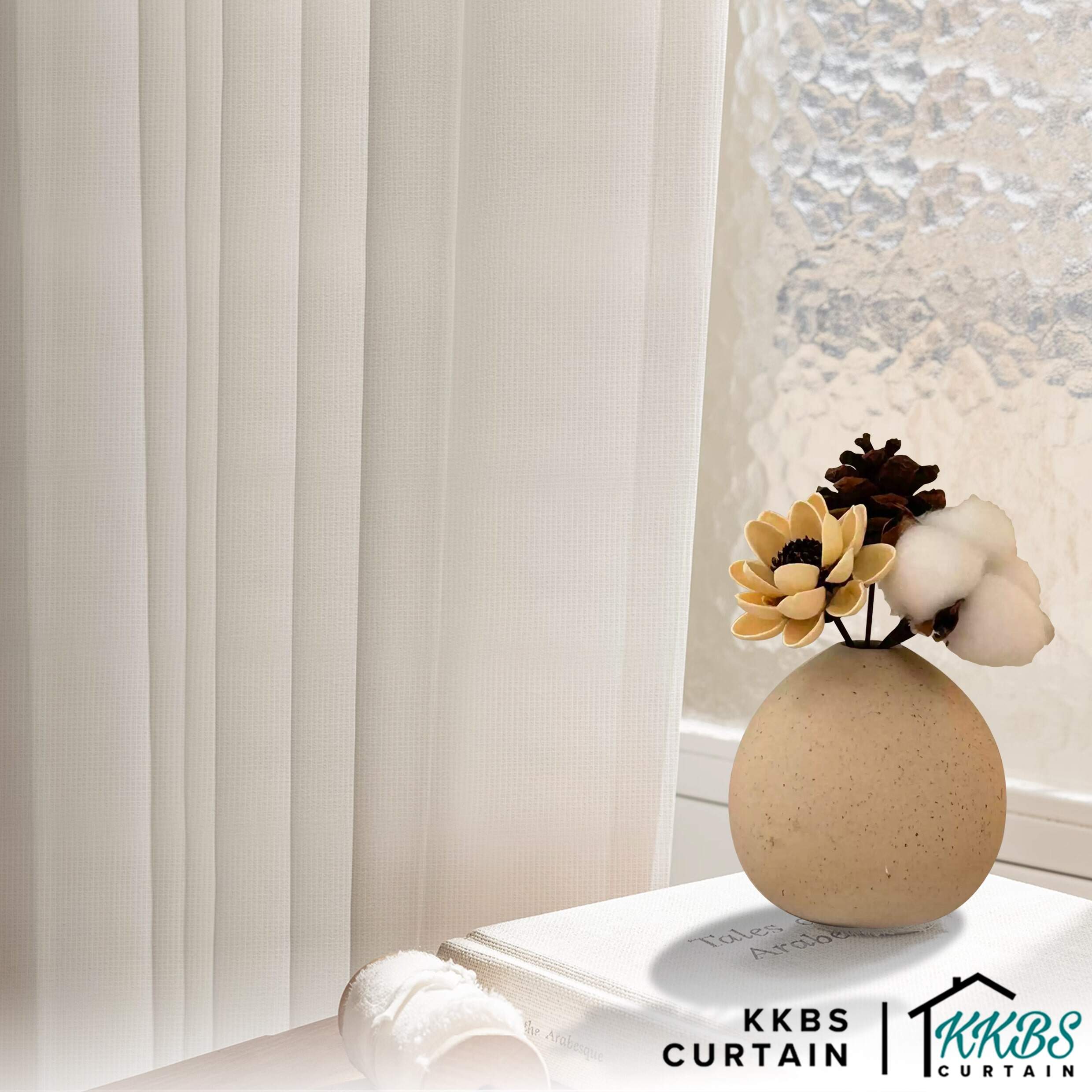 Imany Sheer Curtain Custom Made