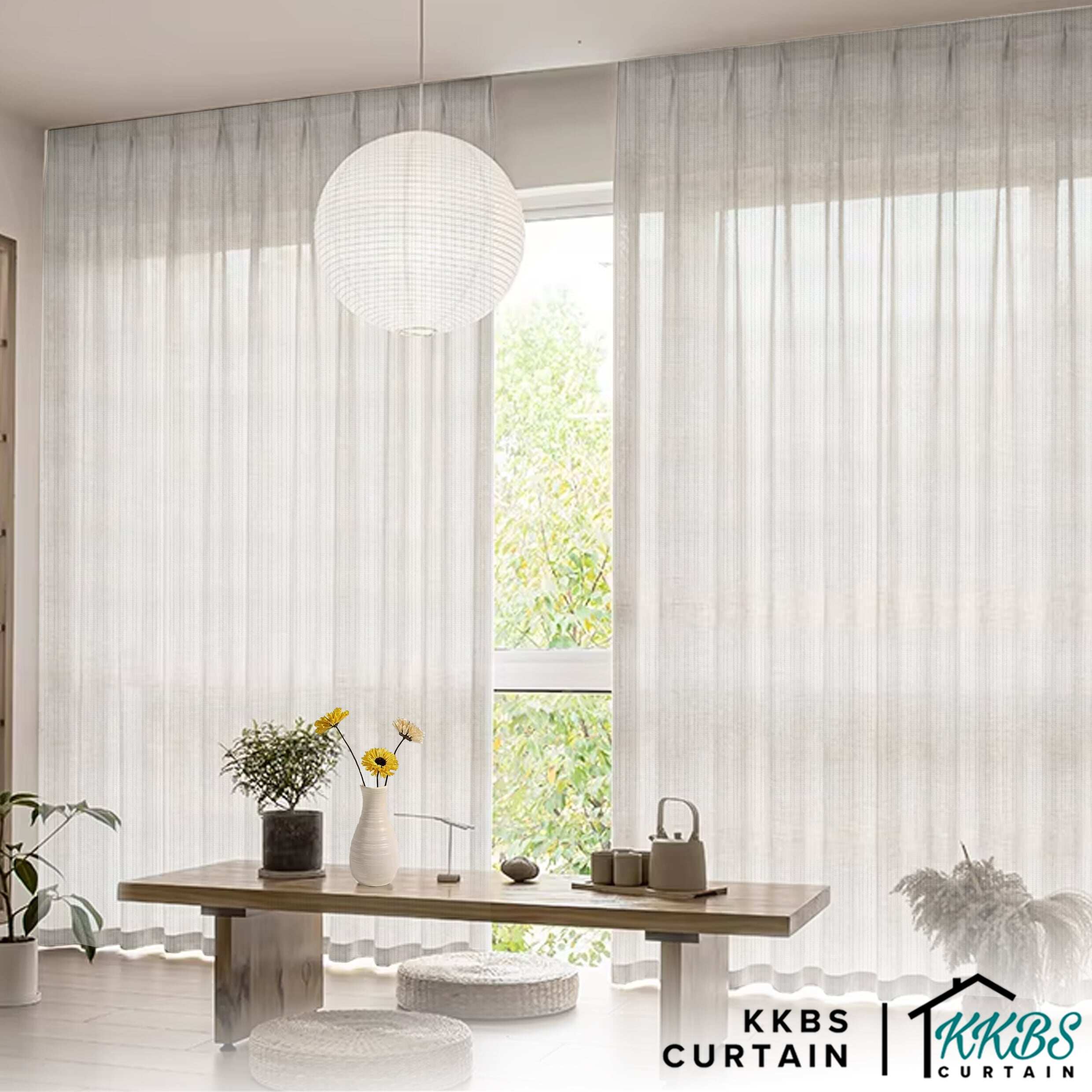 Sanara Sheer Curtain Custom Made