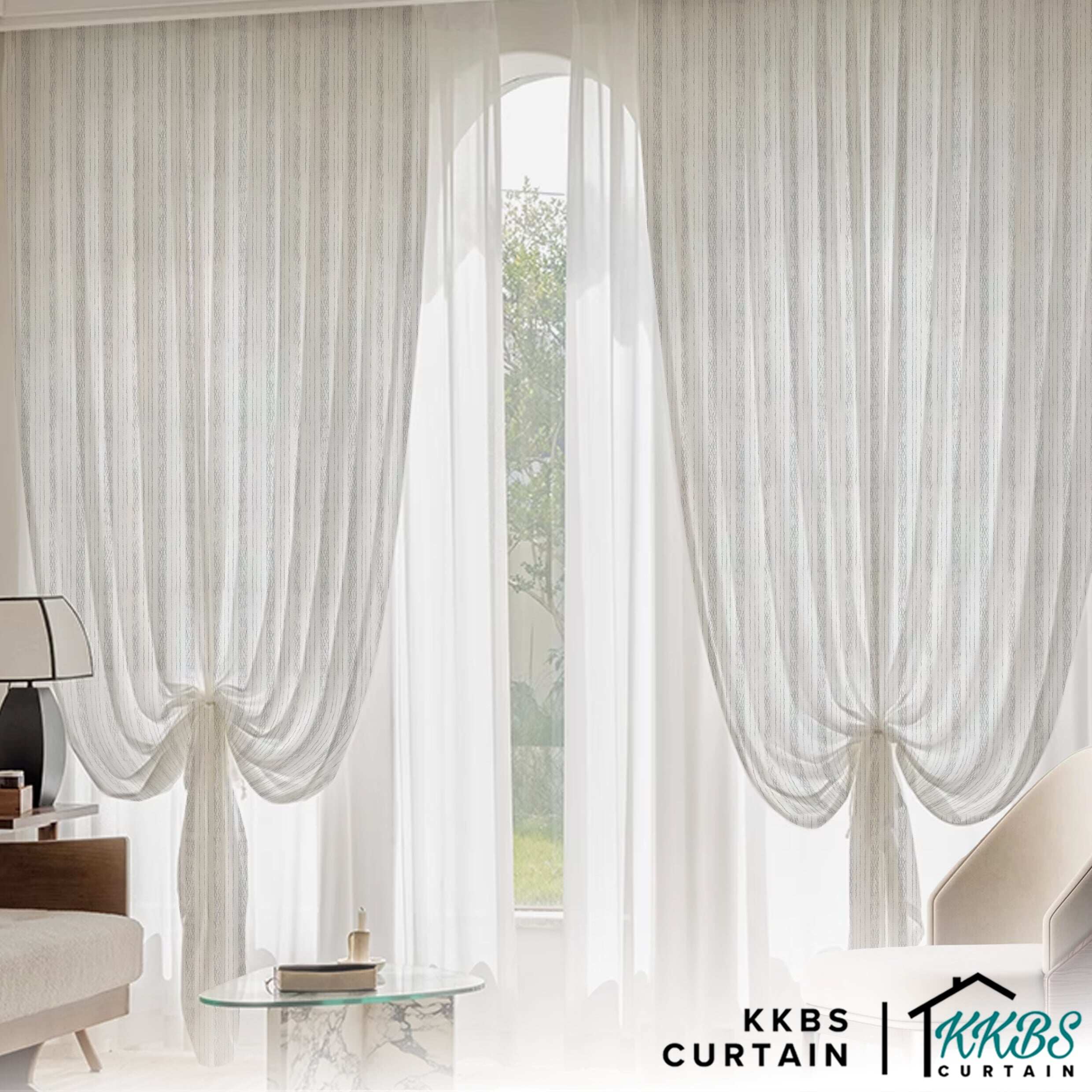 Shake Sheer Curtain Custom Made