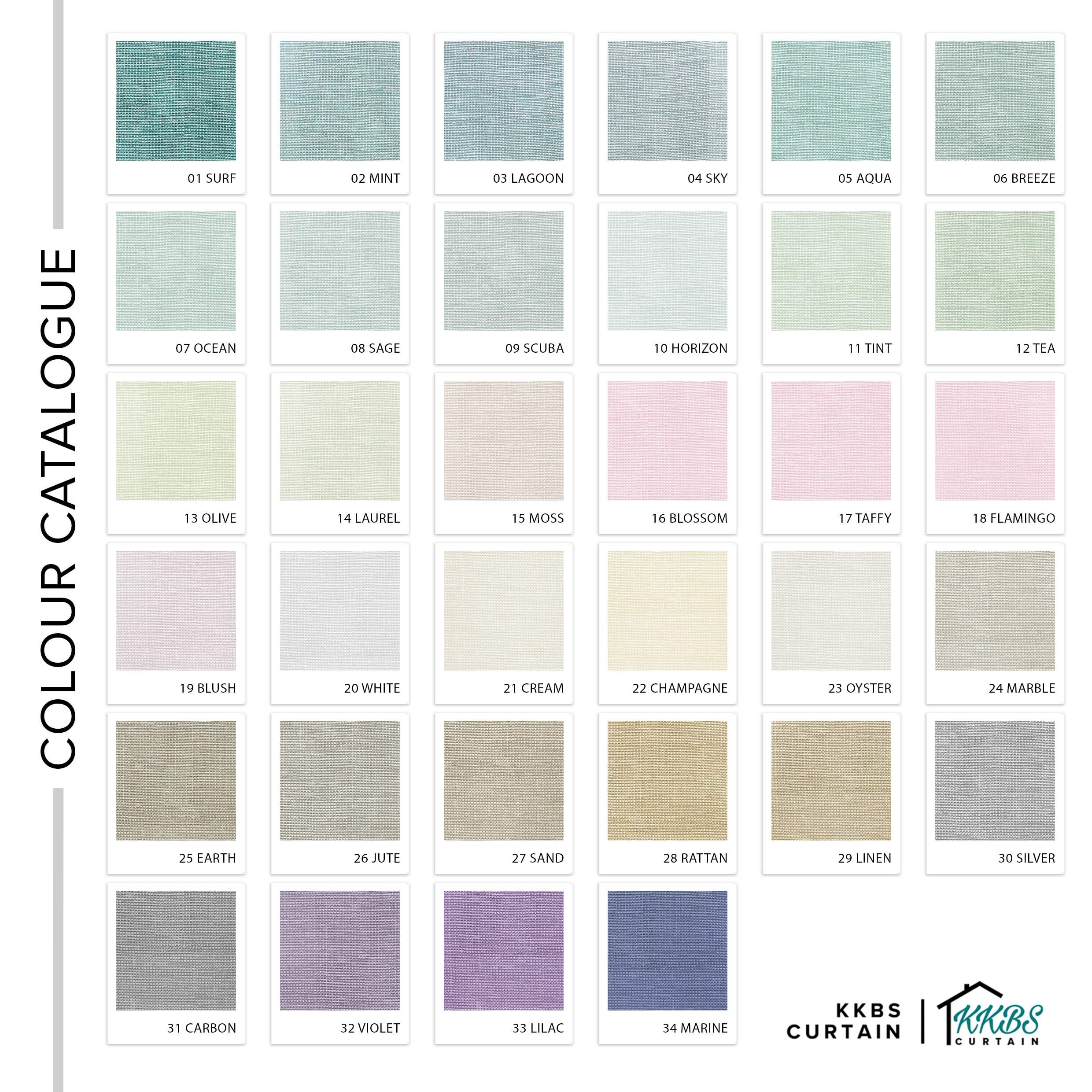 Miah Sheer Curtain Custom Made