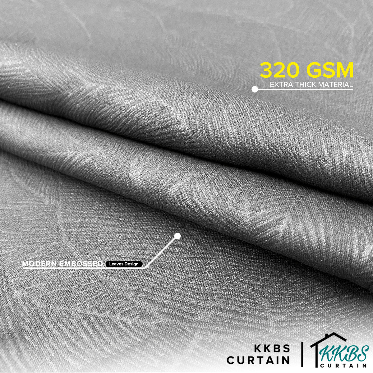 Fiora 98-99.9% Blackout Curtain Ready Made Standard Width