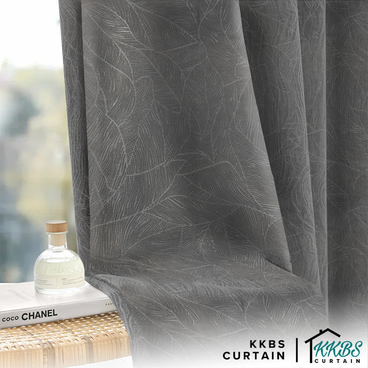 Fiora 98-99.9% Blackout Curtain Ready Made Standard Width