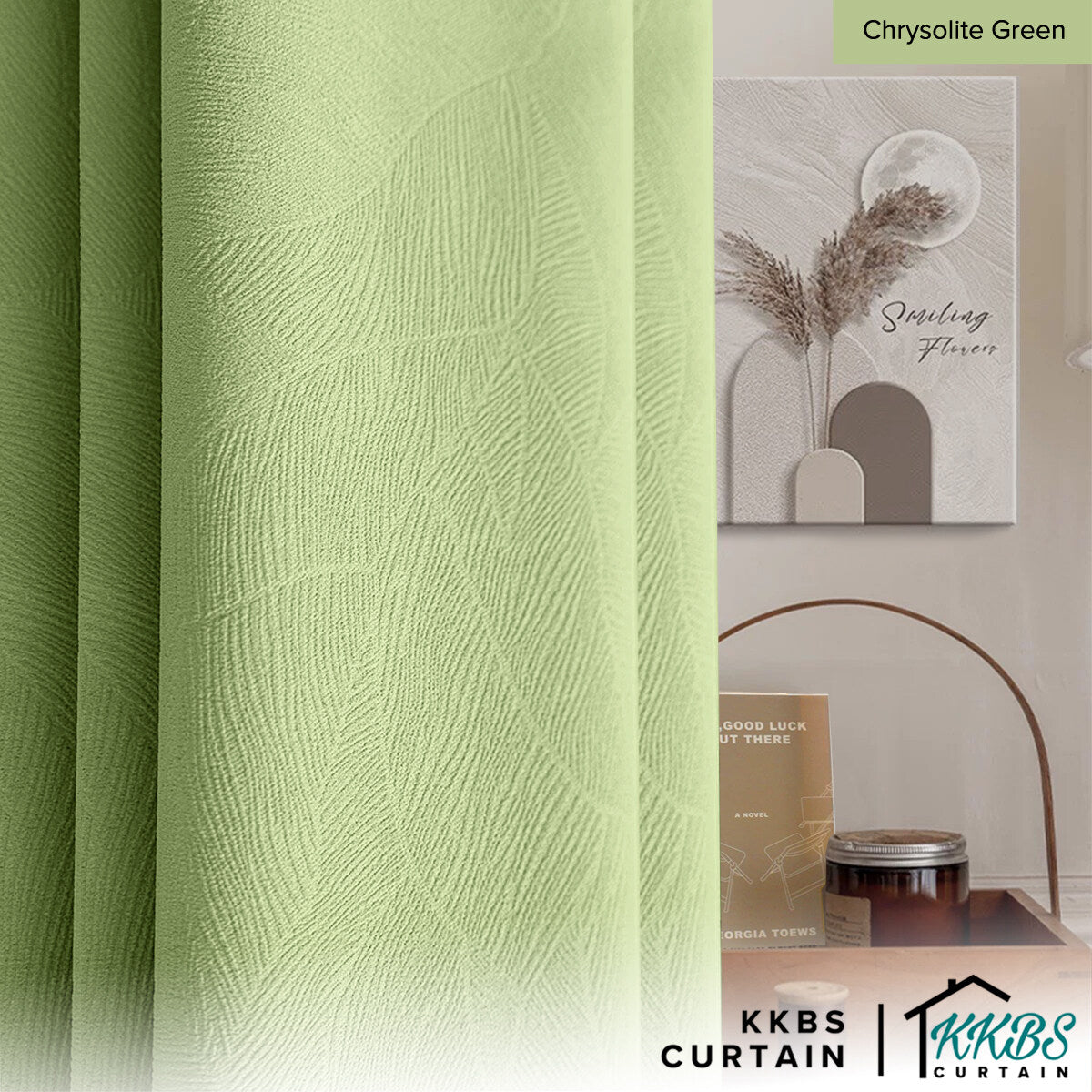 Fiora 98-99.9% Blackout Curtain Ready Made Standard Width