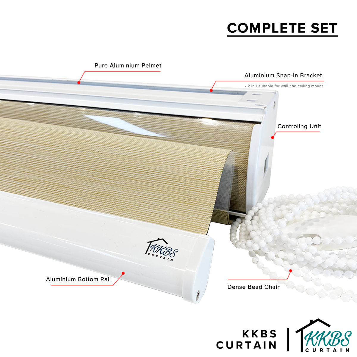 Fidelio Blackout Zebra Blinds Custom Made