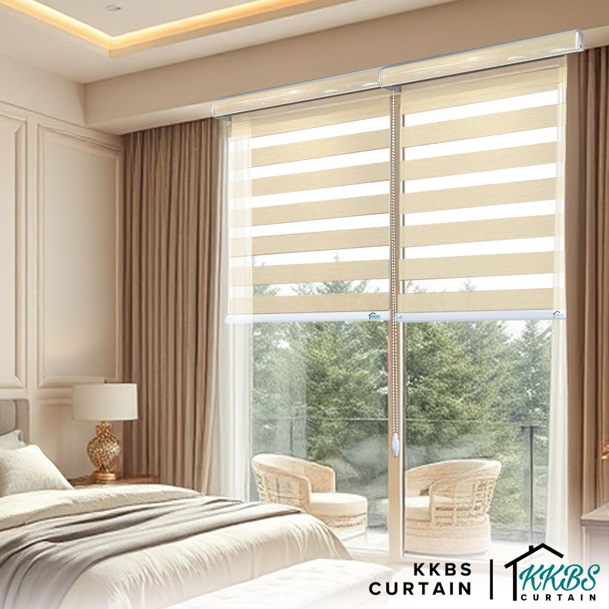 Ricardo Semi Blackout Zebra Blinds Custom Made