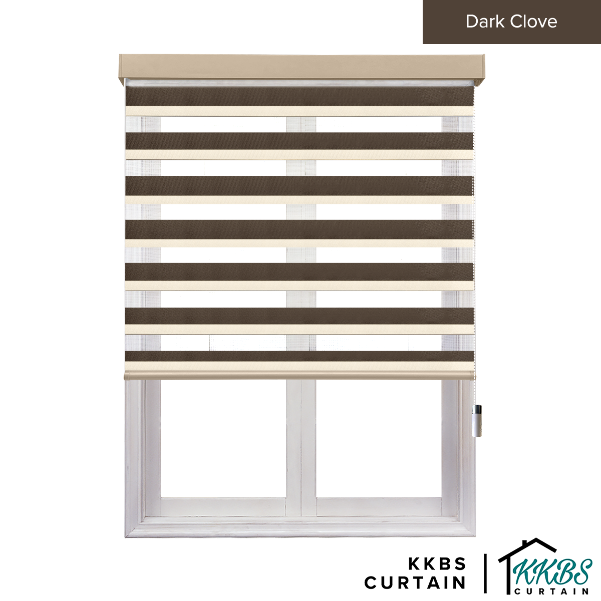 Perido Semi Blackout Zebra Blinds Custom Made