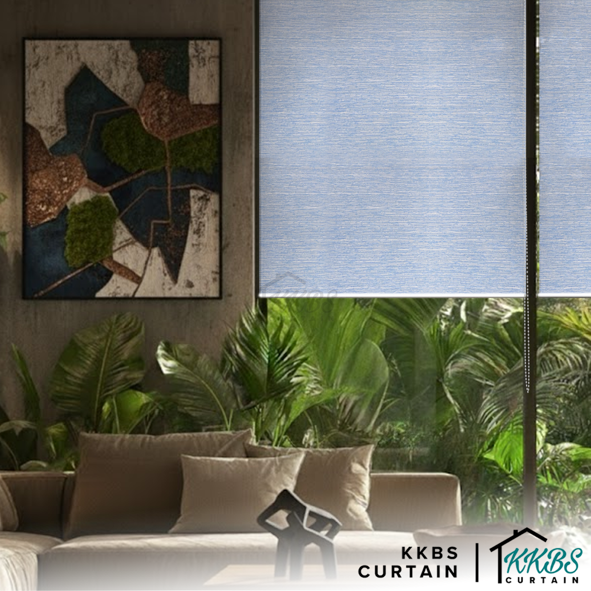 Pierino 100% Blackout Roller Blinds Custom Made