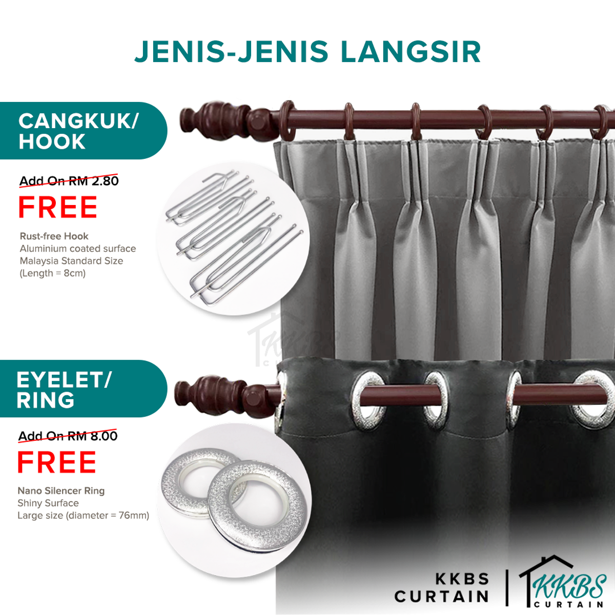 Neluna Semi Blackout Curtain Ready Made Extra Width