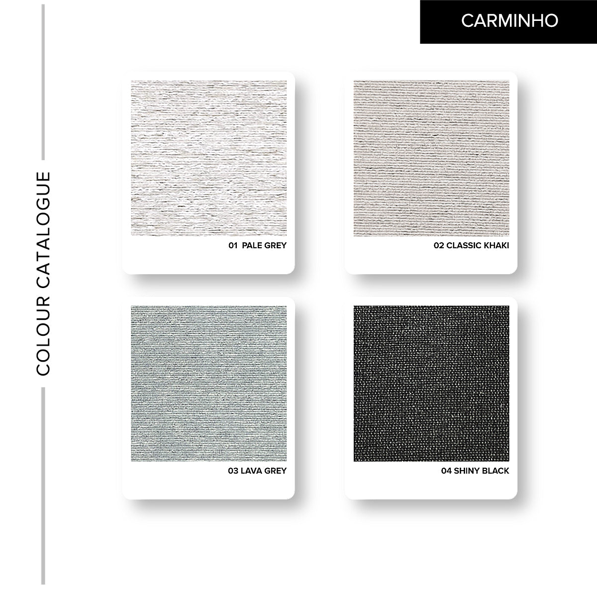 Carminho 100% Blackout Roman Blinds Custom Made