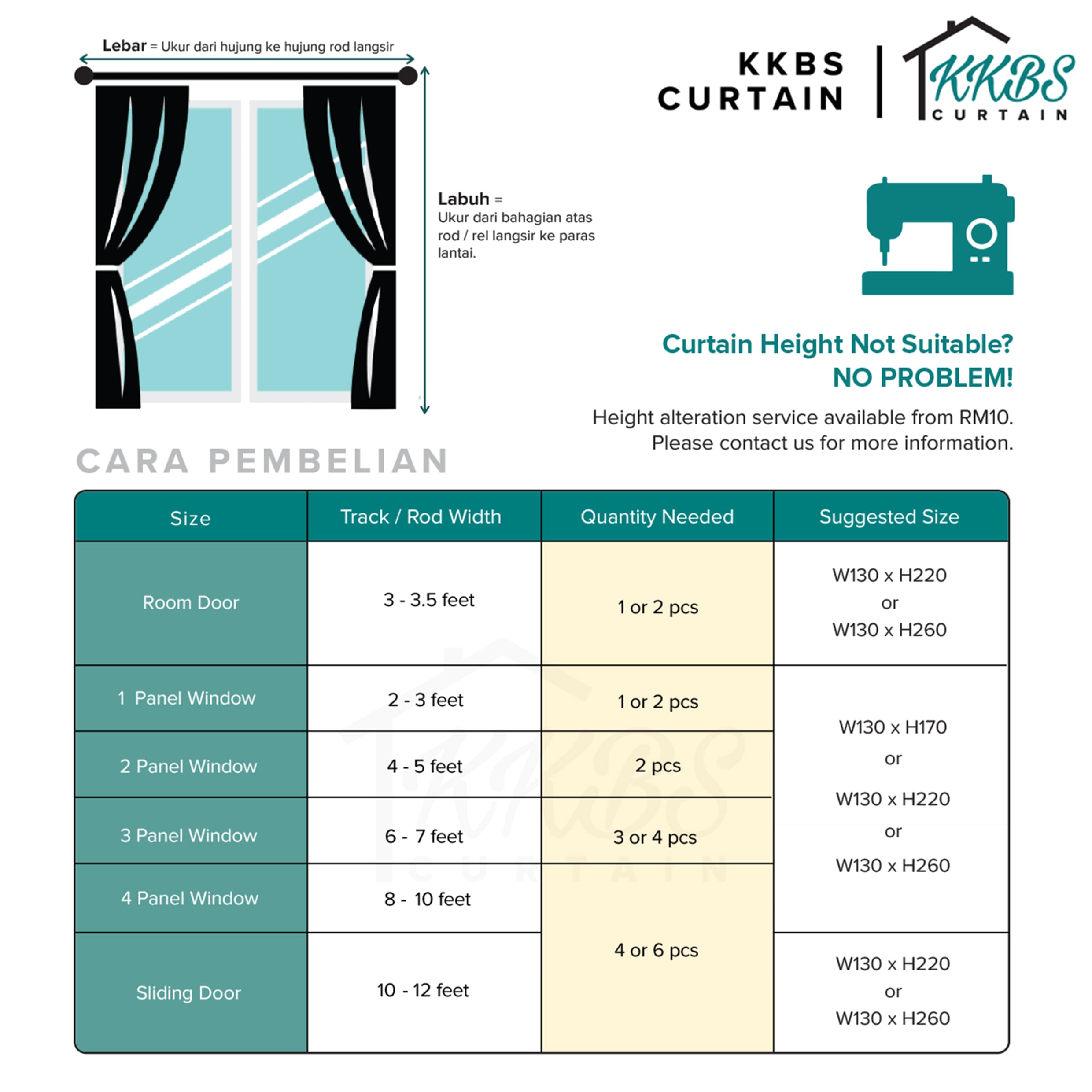 Jorica 85-95% Blackout Curtain Ready Made - Standard Width
