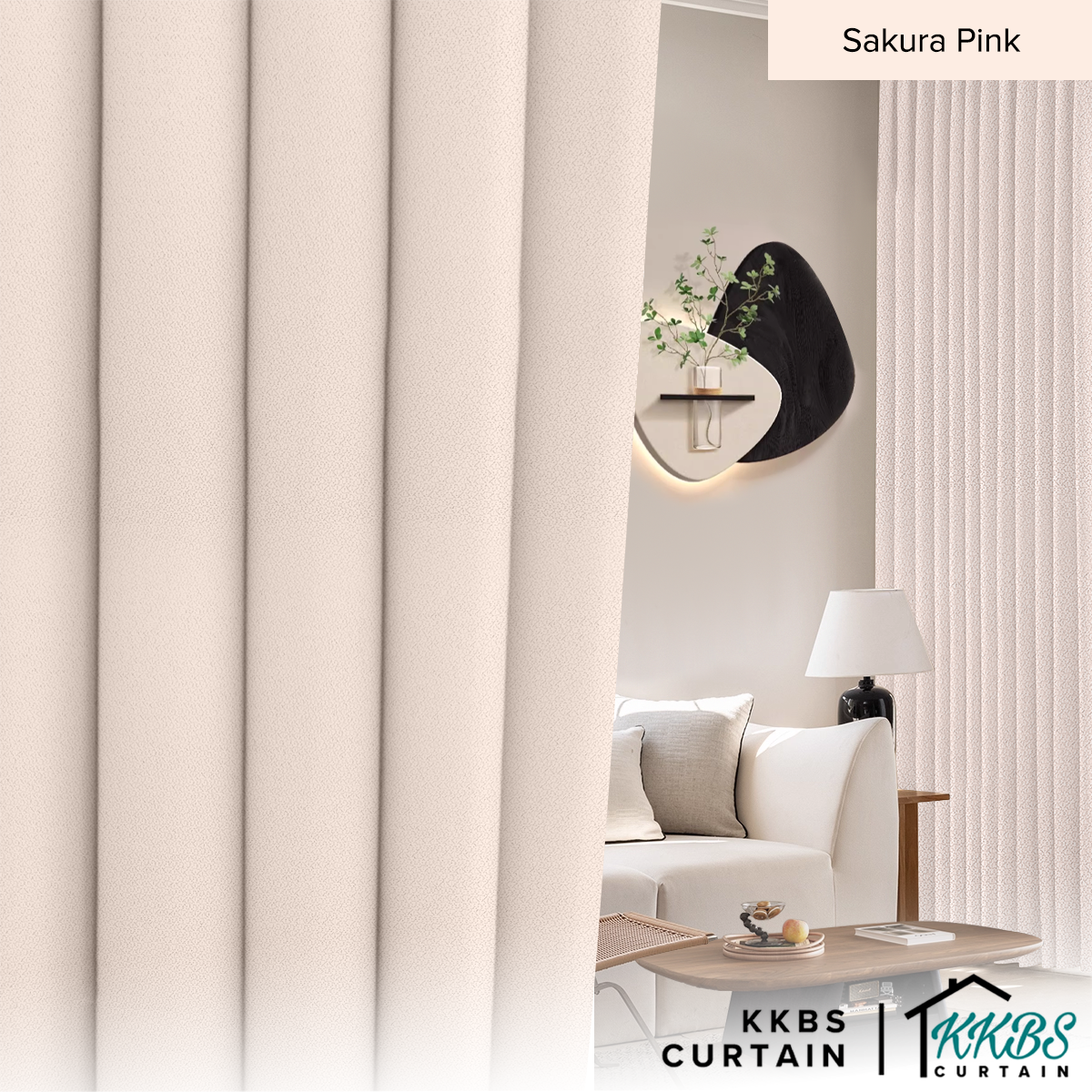 Morina 85-95% Blackout Curtain Ready Made Standard Width
