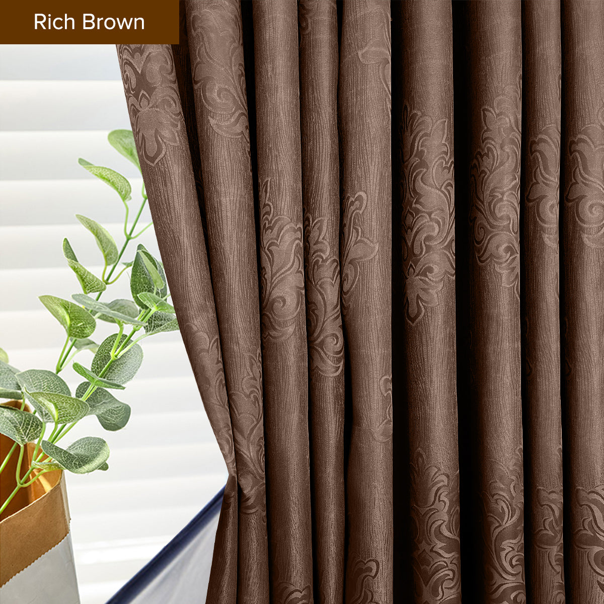 Veroca Semi Blackout Curtain Ready Made