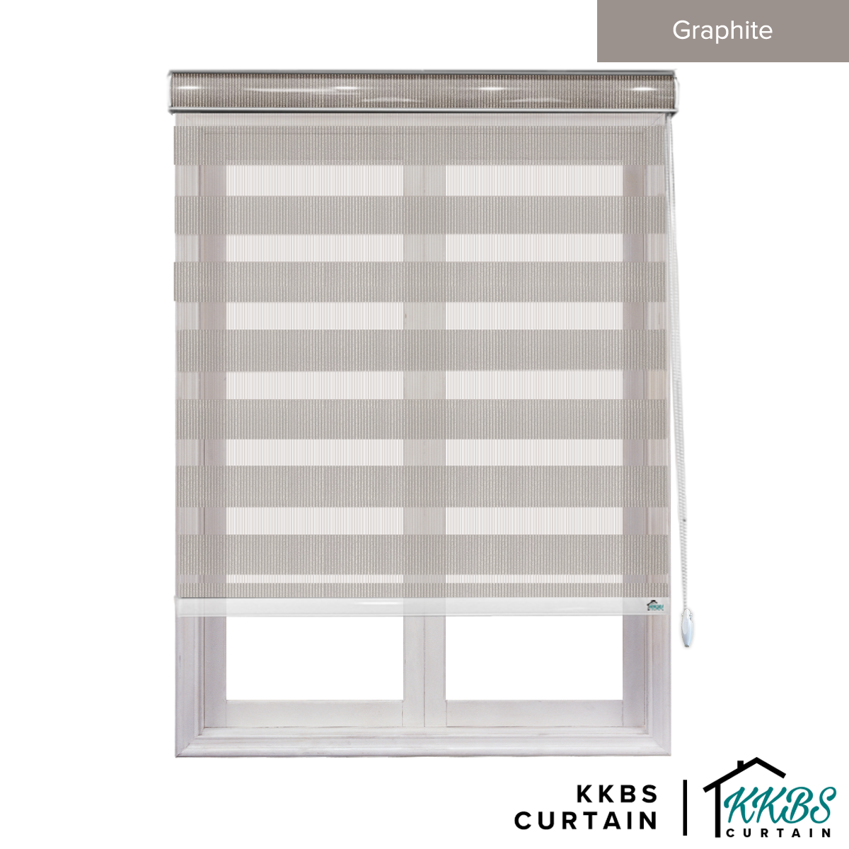 Maximo Semi Blackout Zebra Blinds Custom Made