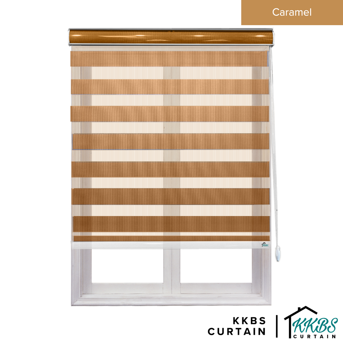 Maximo Semi Blackout Zebra Blinds Custom Made