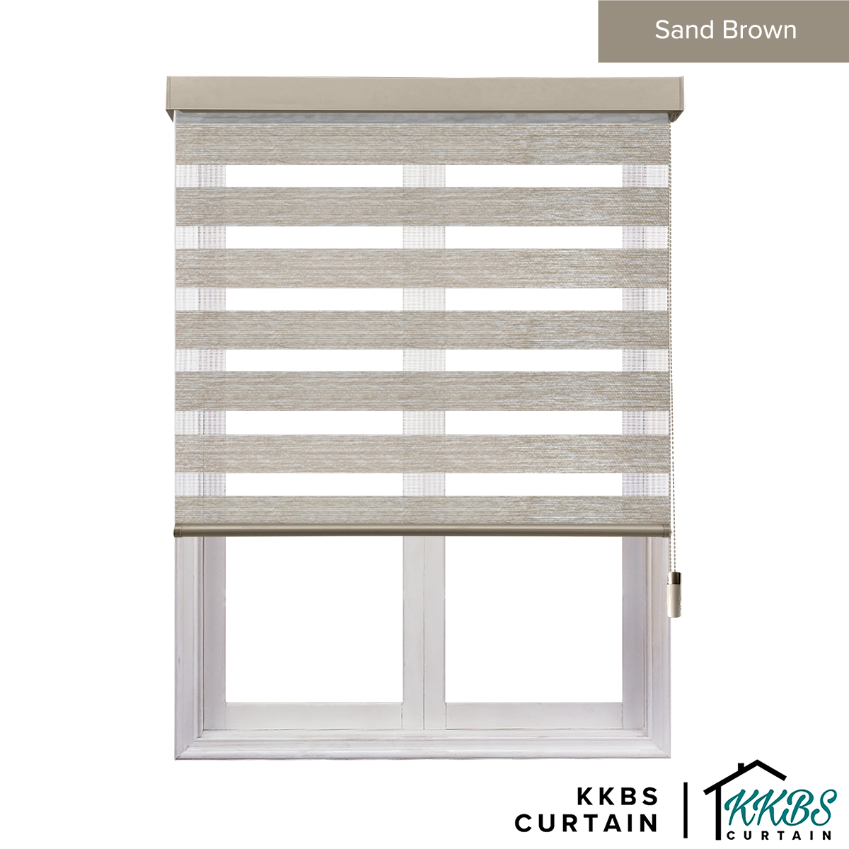 Kaneko Semi Blackout Zebra Blinds Custom Made