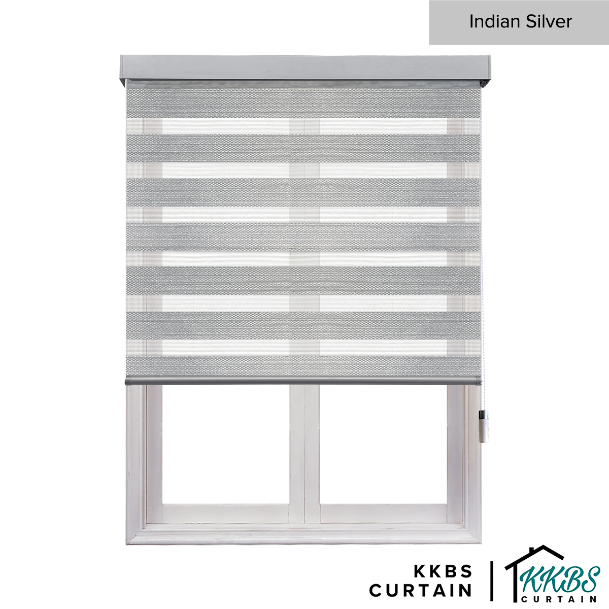 Palermo 100% Blackout Zebra Blinds Custom Made