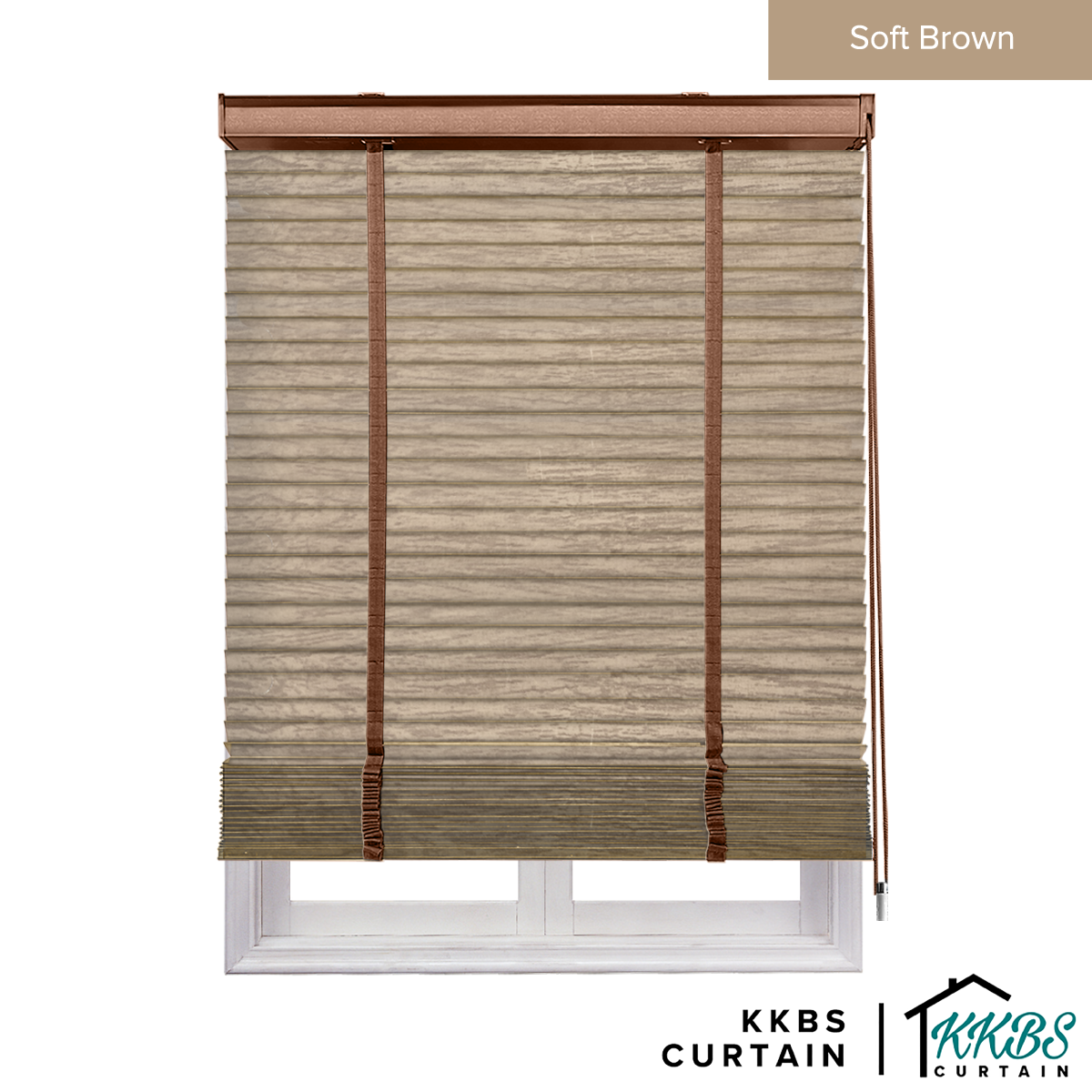 Calixto 50mm Wooden Blinds Custom Made