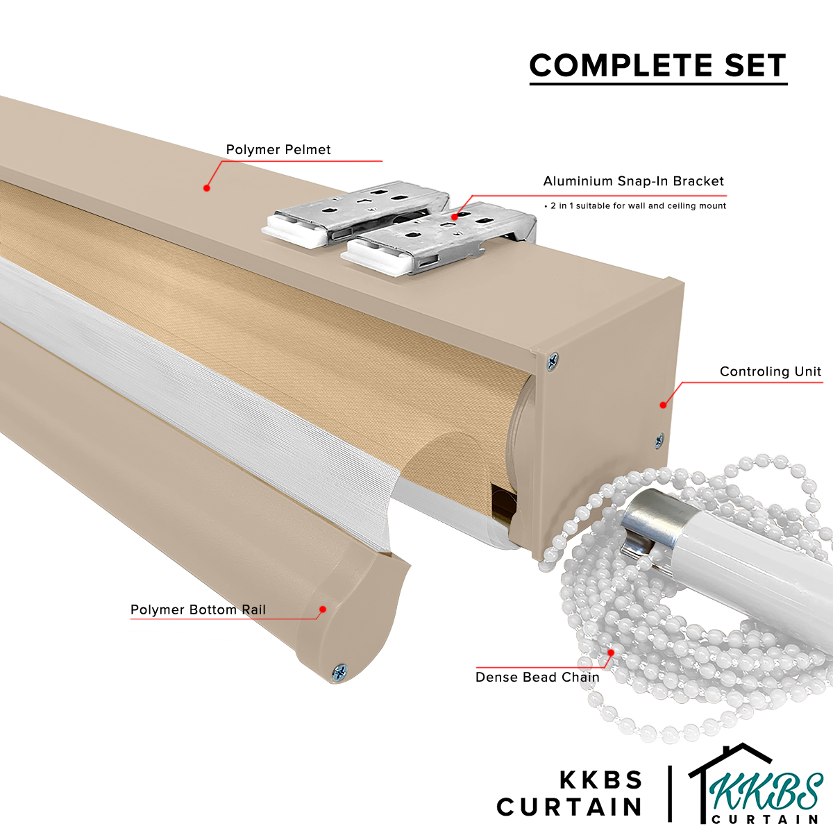 Benito Semi Blackout Zebra Blinds Custom Made