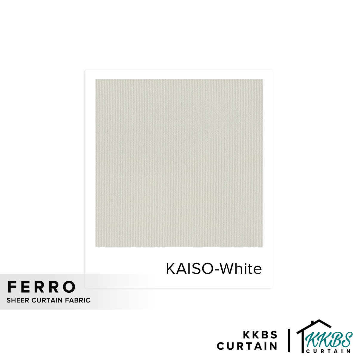 Kaiso Sheer Curtain Custom Made