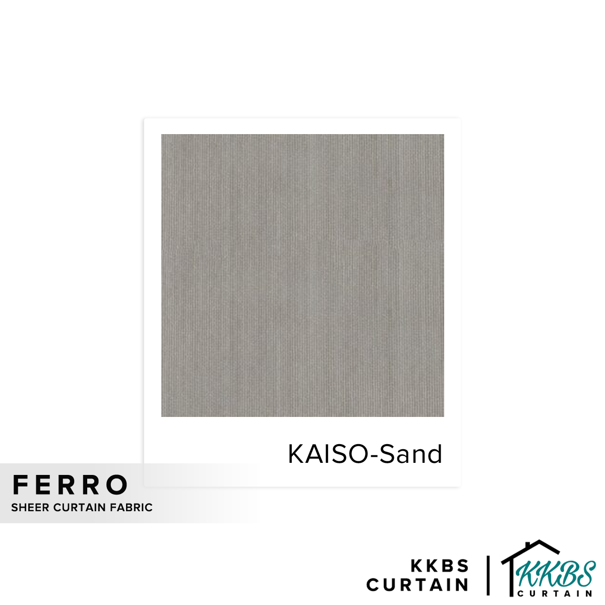 Kaiso Sheer Curtain Custom Made