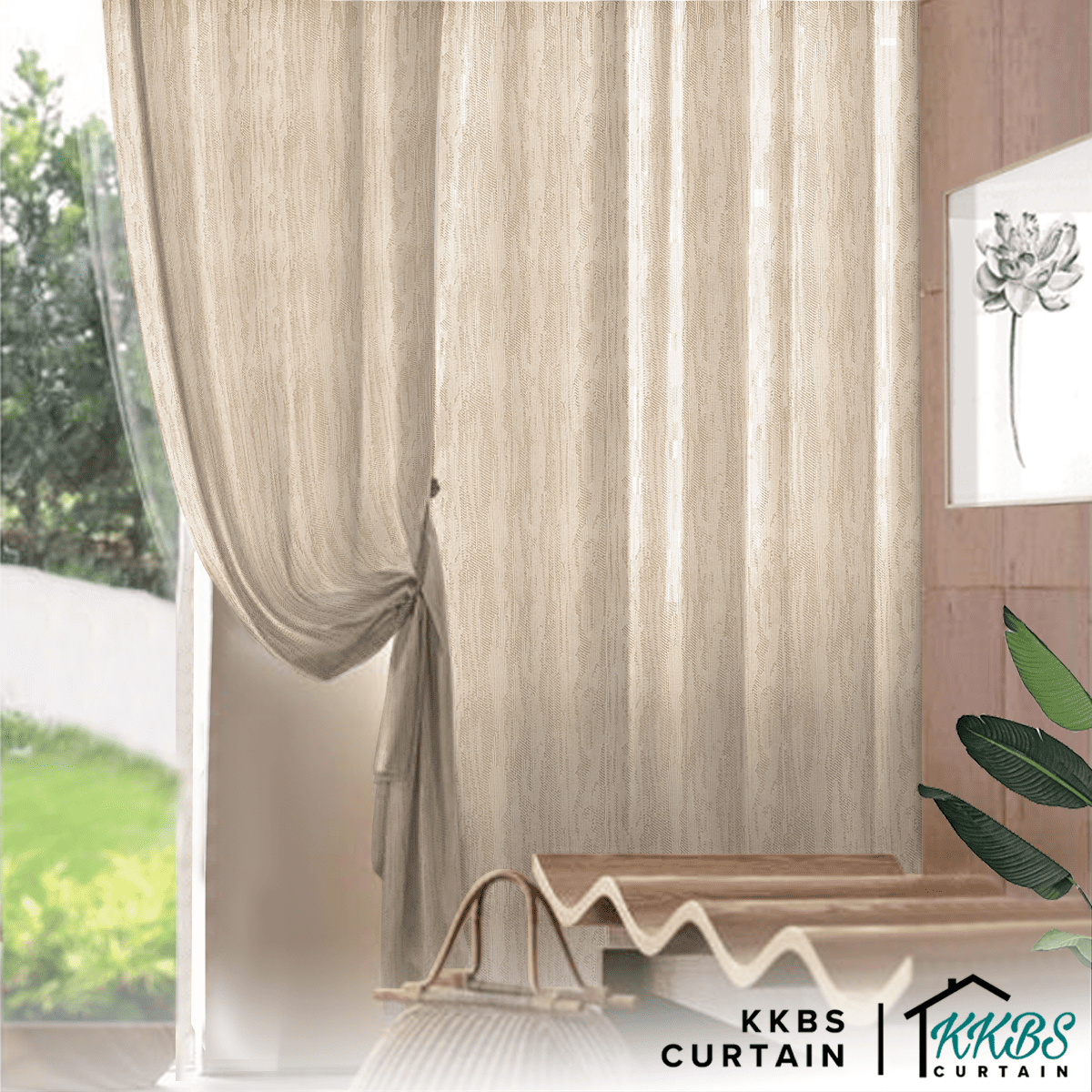Yurina Sheer Curtain Custom Made
