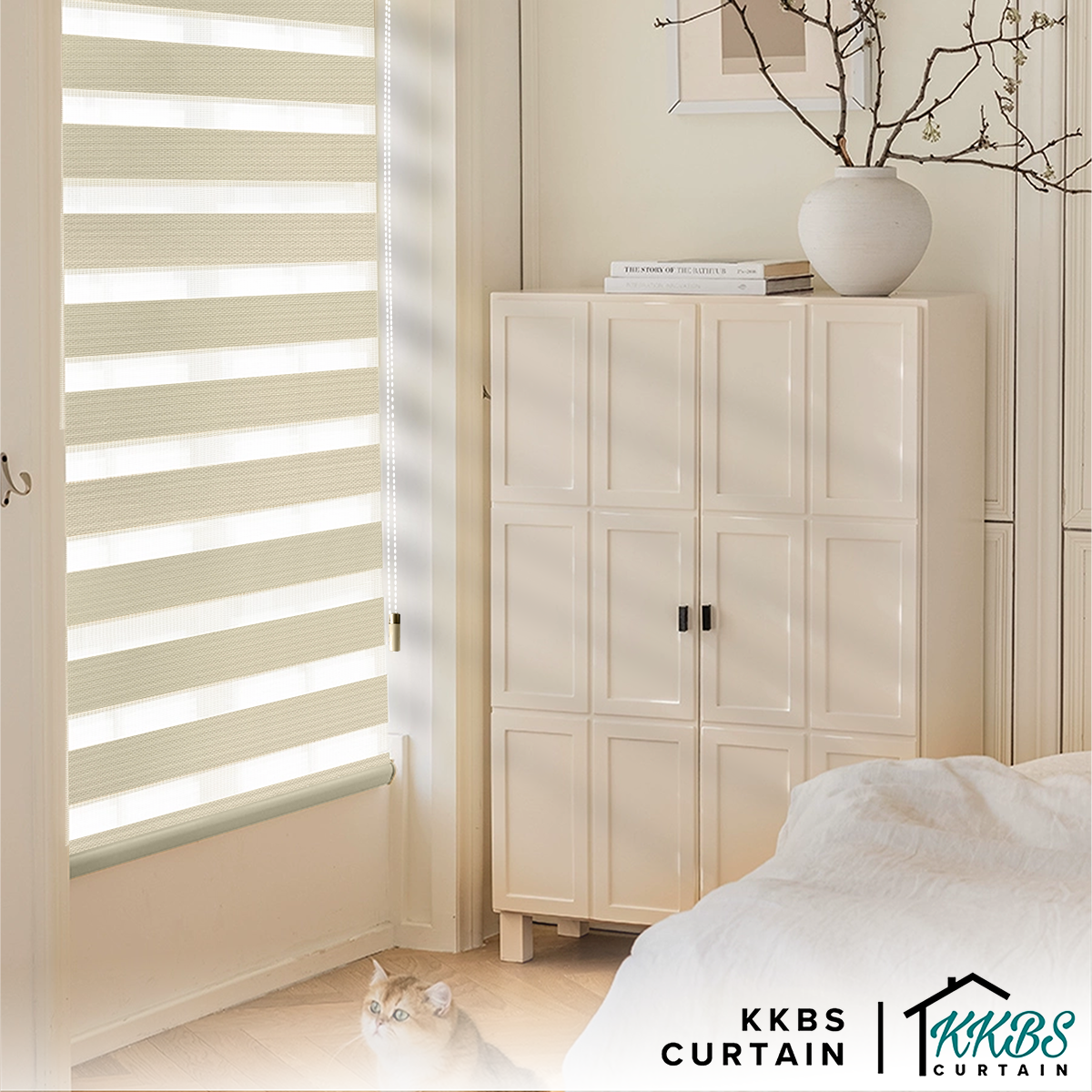 Francisco 100% Zebra Blinds Custom Made