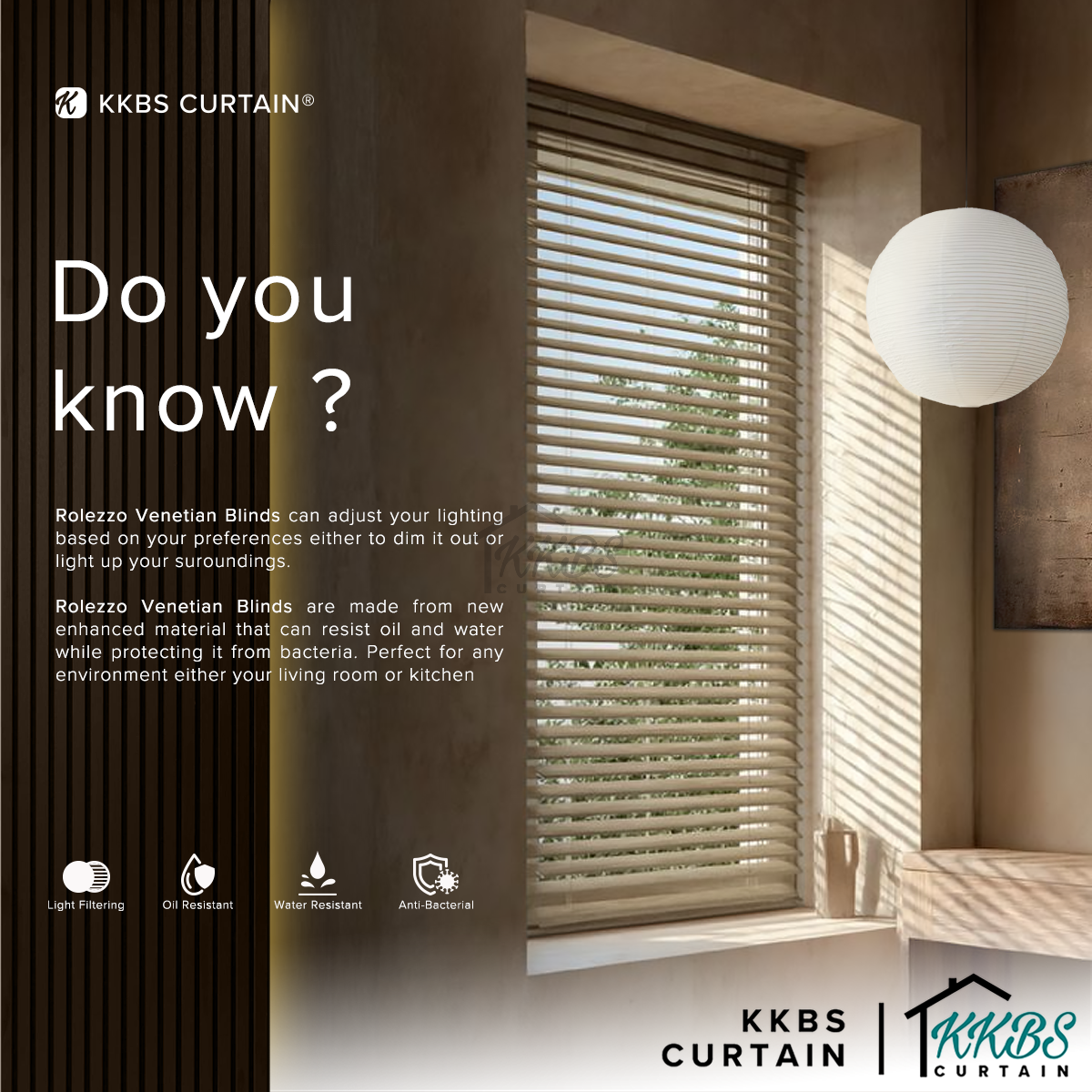 Lorenzo Roller Blinds (Custom Made - Testing)