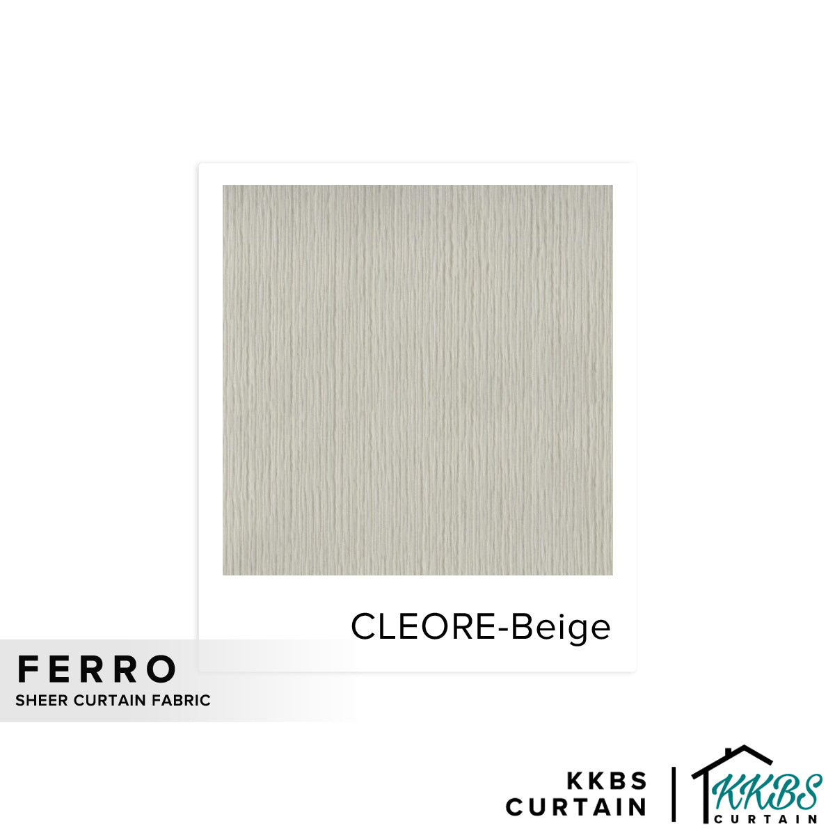 Cleore Sheer Curtain Custom Made