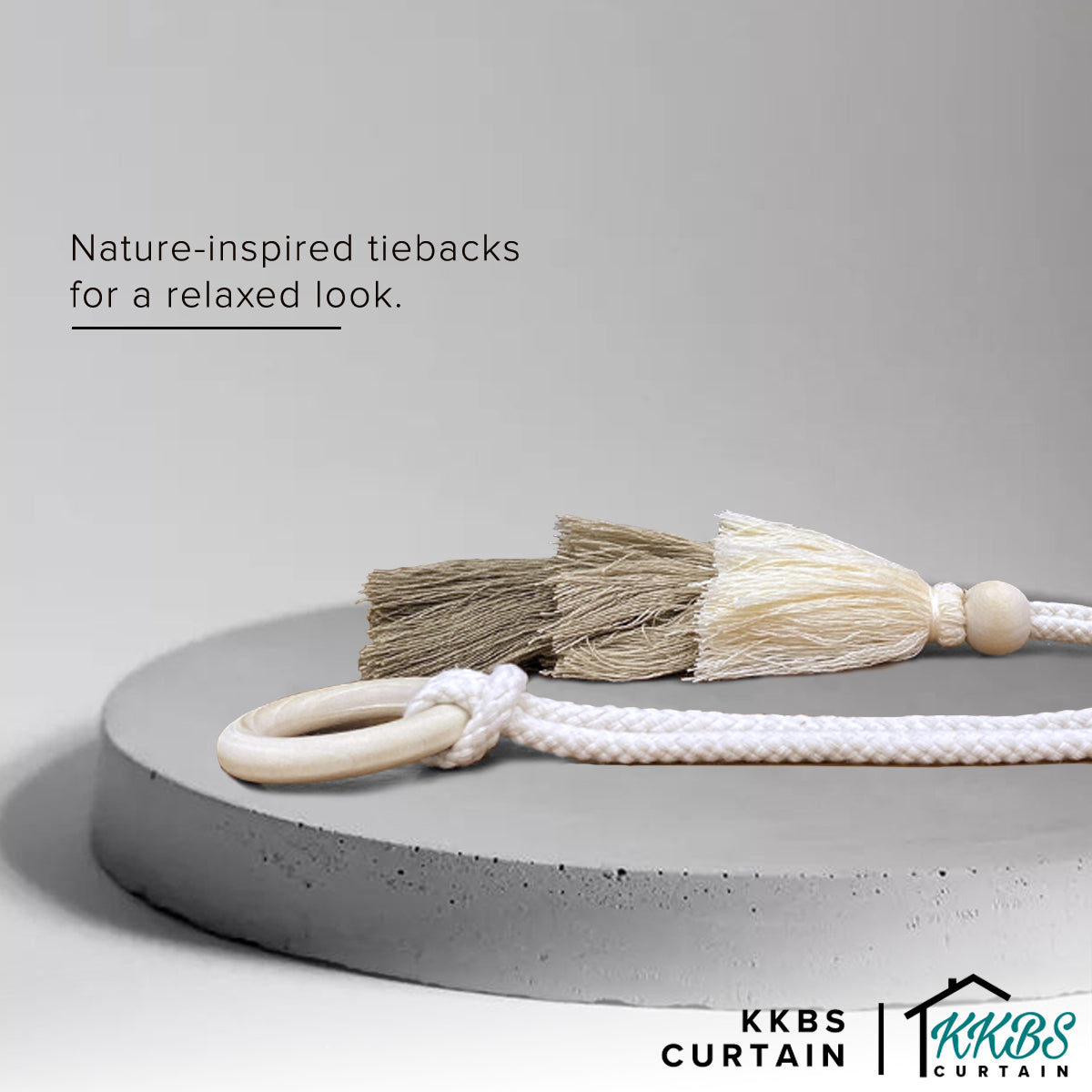 Muphie Tassel Curtain Tieback