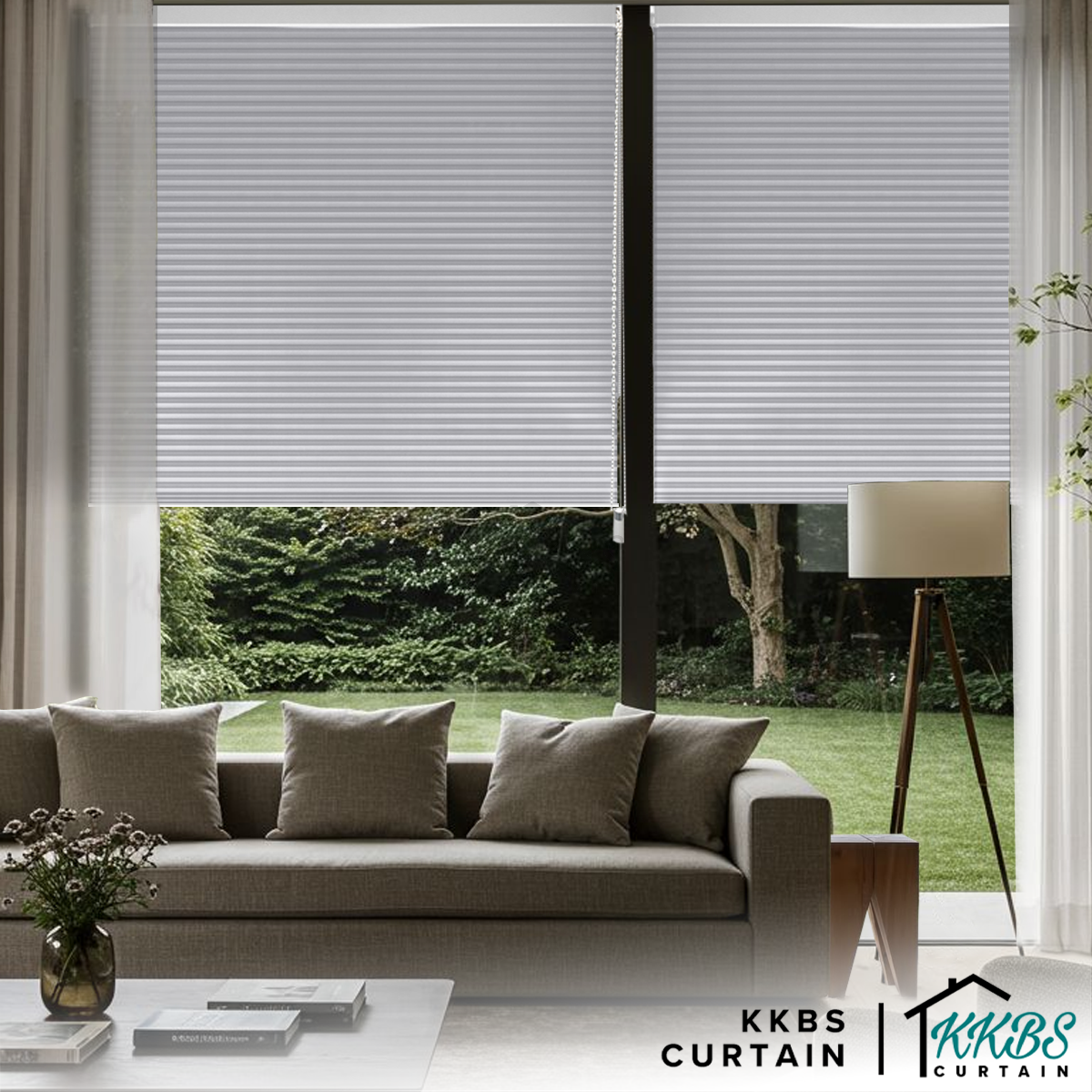 Boruto 38mm Blackout Honeycomb Blinds Custom Made