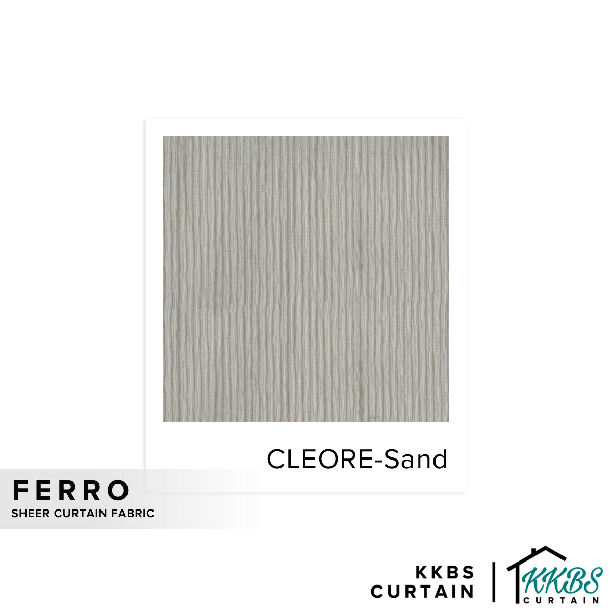 Cleore Sheer Curtain Custom Made