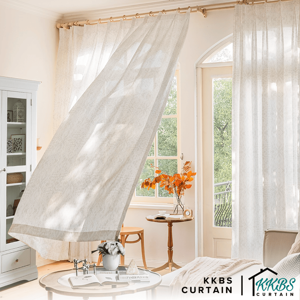 Yogita Sheer Curtain Custom Made