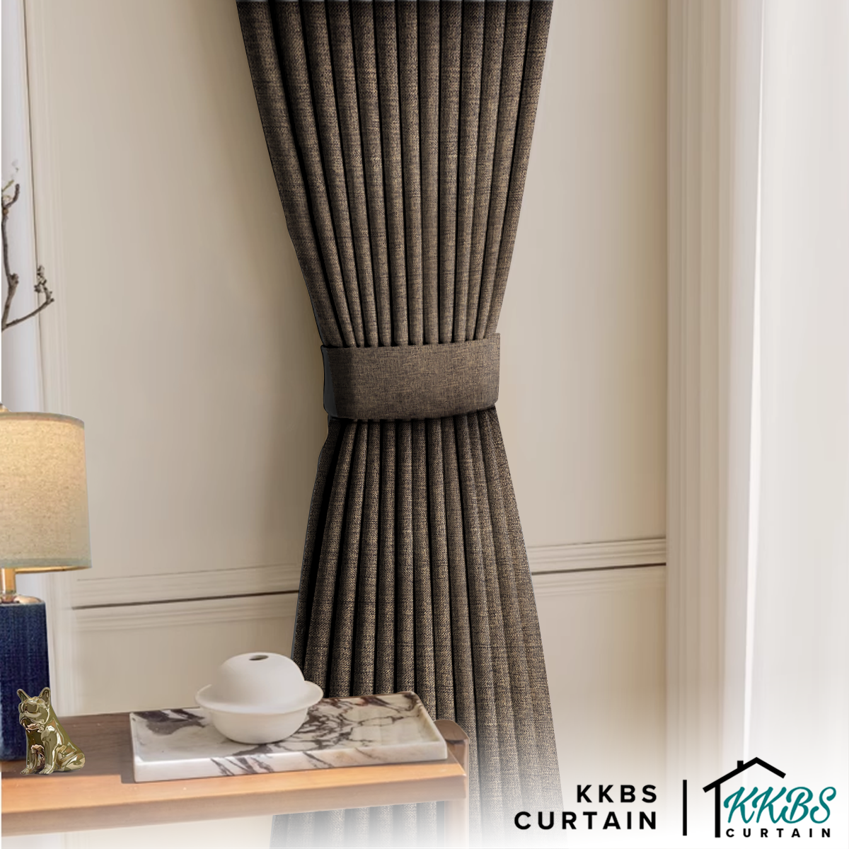 Aldino Blackout Curtain Custom Made