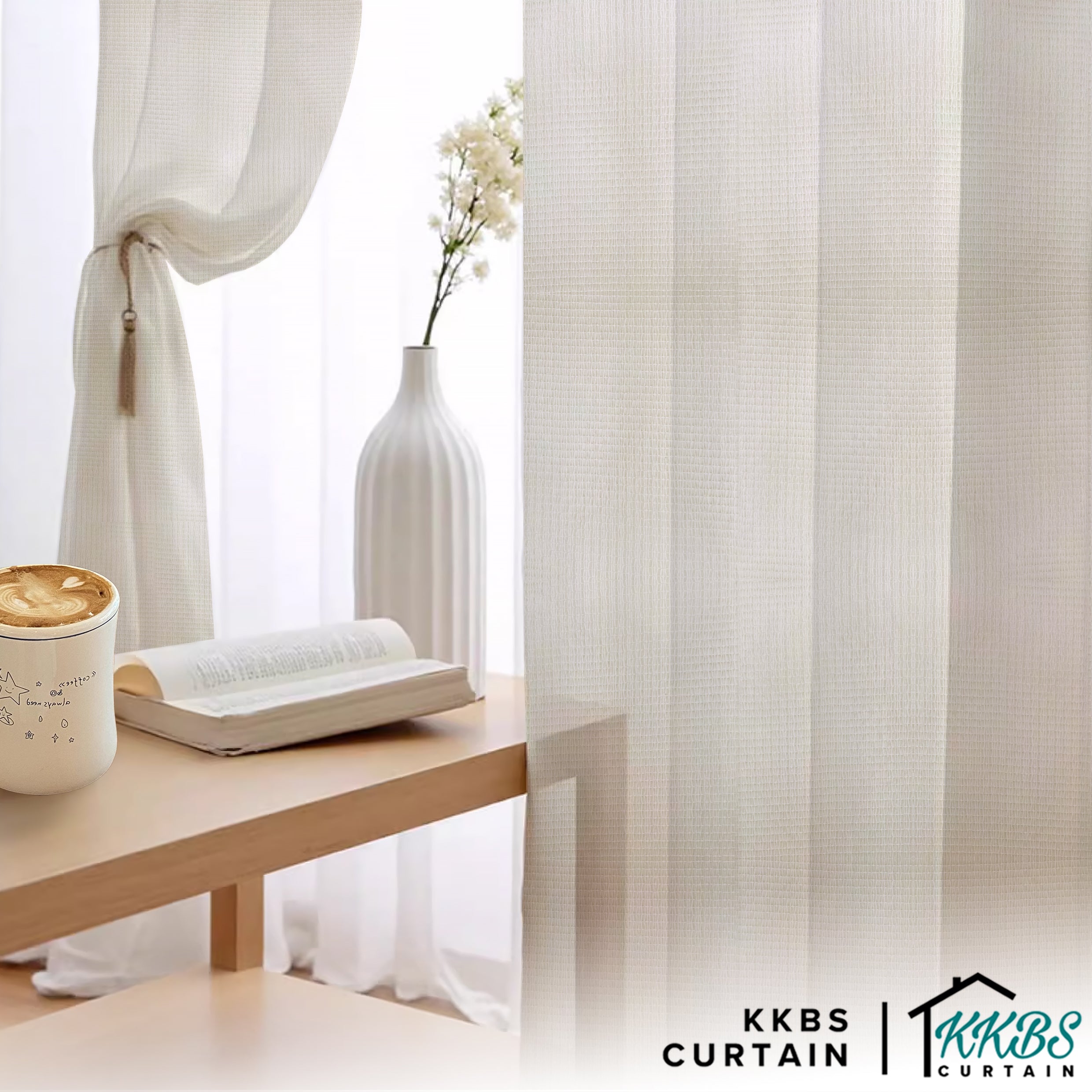 Doina Sheer Curtain Custom Made