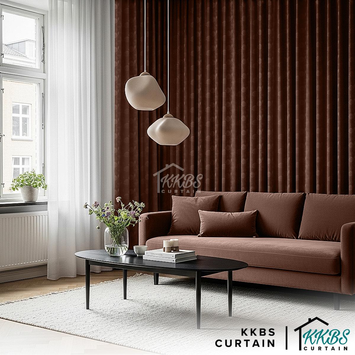 Miranda 90-98% Blackout Curtain Ready Made Hook & Eyelet - Extra Width