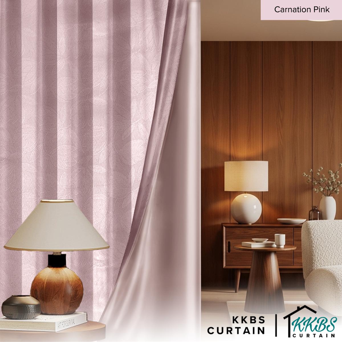 Miranda 90-98% Blackout Curtain Ready Made Hook & Eyelet - Std Width