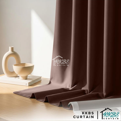 Melina 90-98% Blackout Curtain Ready Made Hook &amp; Eyelet - Extra Width
