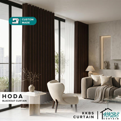Hoda Blackout Curtain Custom Made