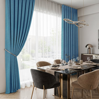 Mirelli 95%-99% + Blackout Ready Made Curtain Hook &amp; Eyelet - Standard Width